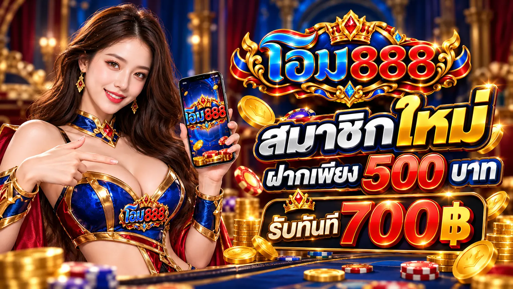 โอม888 โปรสมาชิกใหม่